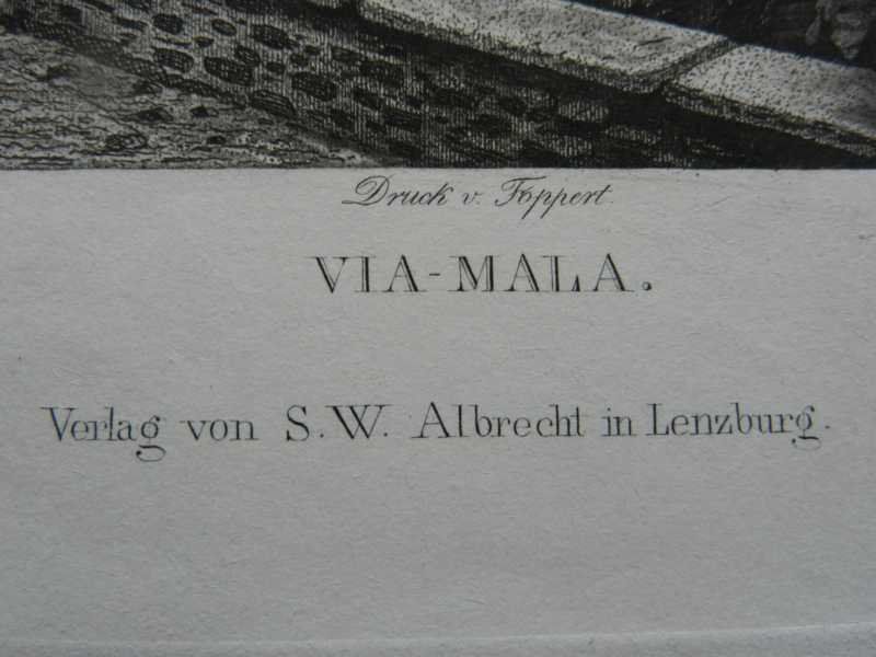 Stiche: Via Mala – Gebraucht aus Risch von Rischli15 2