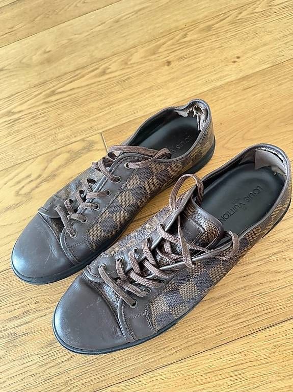 Chaussures hommes: Louis Vuitton Leather Sneakers / Schuhe Grösse 8.5 – D'occasion à Immensee par nadine.o 1