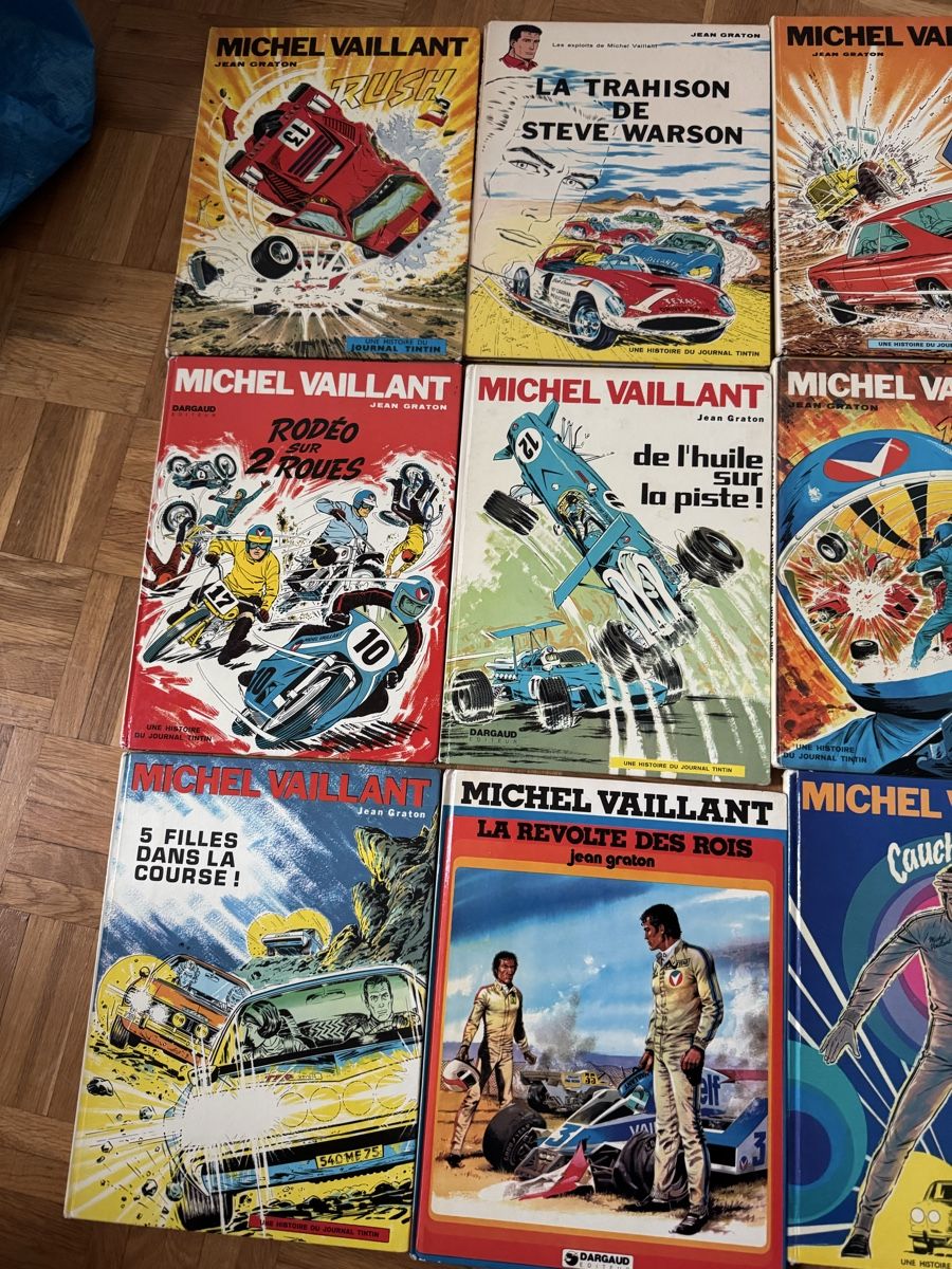 Fumetti: Lot exceptionnel de BD Michel Vaillant - Collection! – Usato da Vésenaz venduto da Angela.C3 3