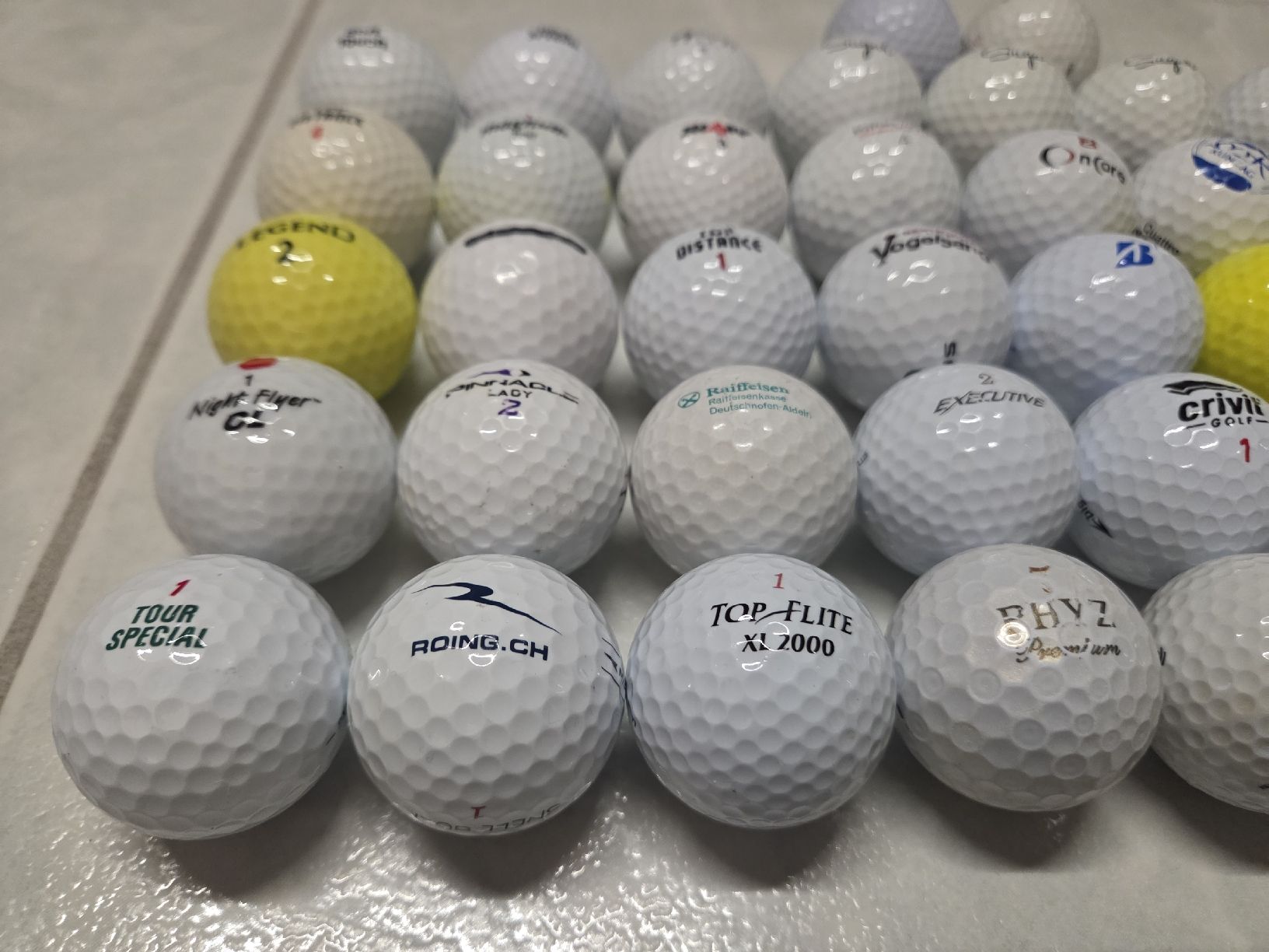 Bälle: 52 diverse Golfbälle – Neu (gemäss Beschreibung) aus Bad Ragaz von Sly_fox_65 2