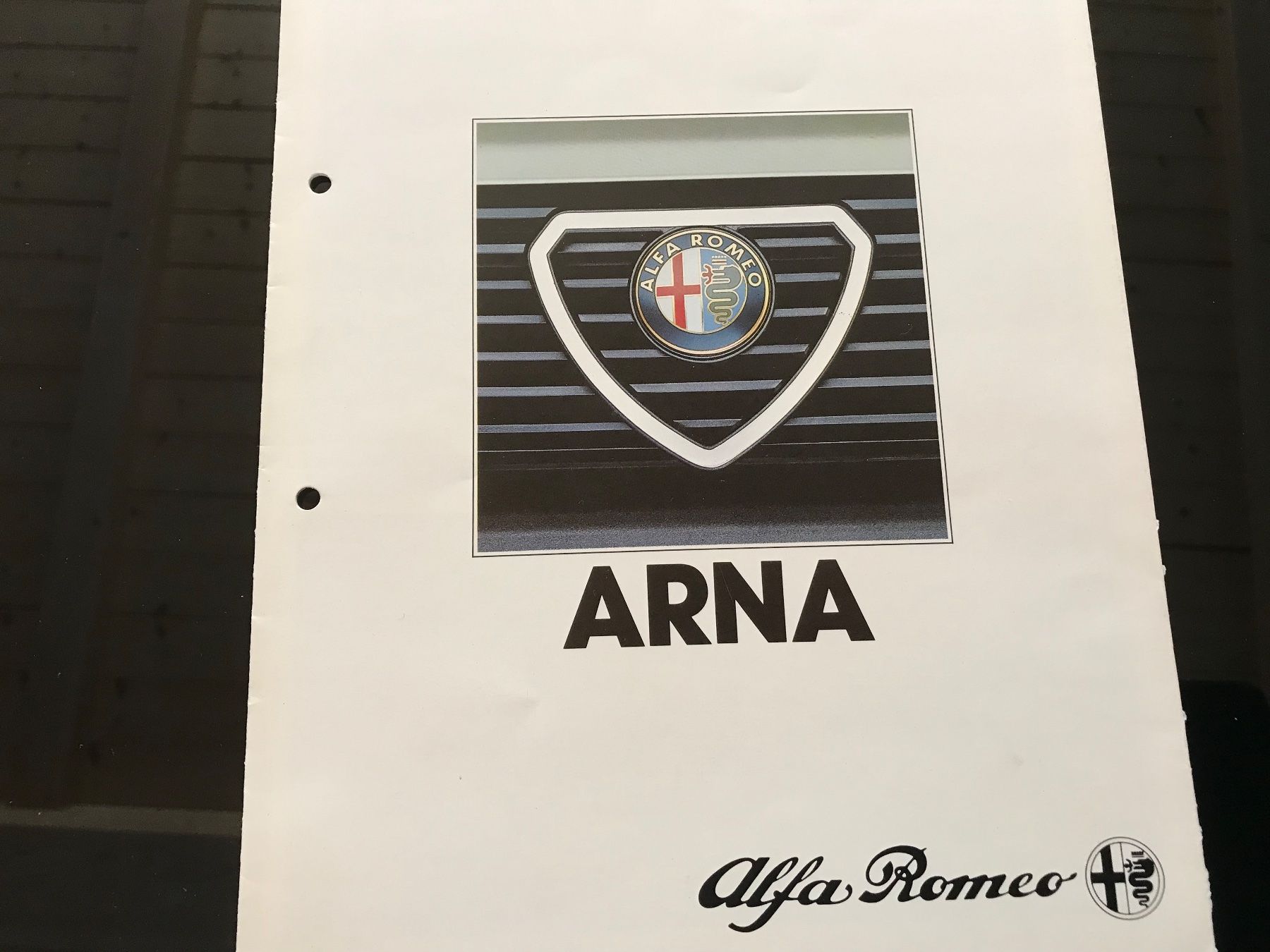 Alfa Romeo Documenti: Alfa Romeo Prospekt – Usato da Balterswil venduto da Jeko1967