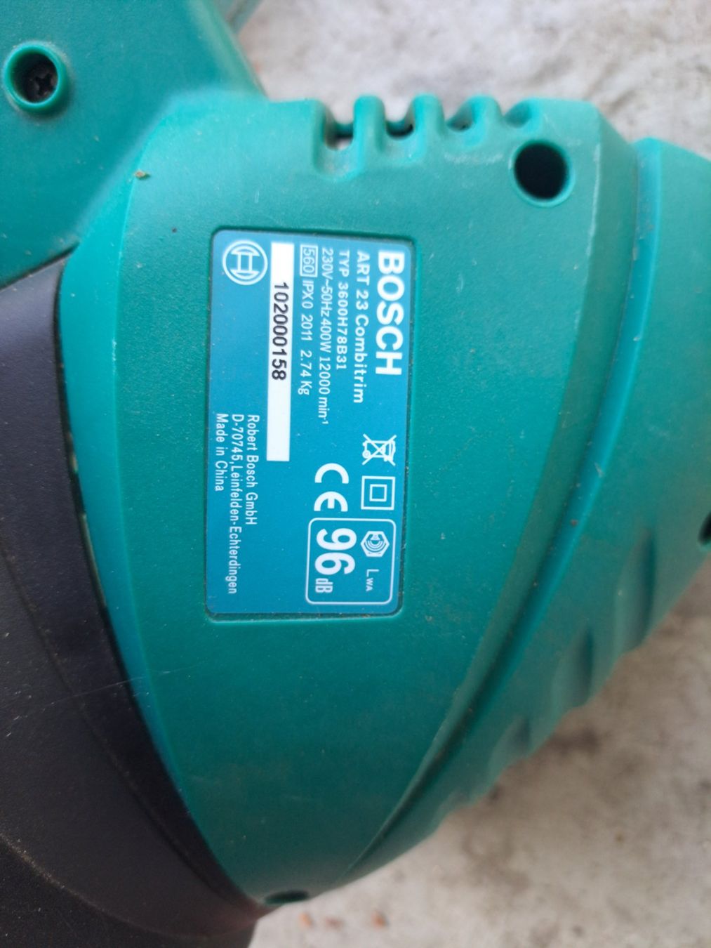 Bosch Tagliaerba: Rasentrimmer Kabelmäher elektrisch – Usato da Pfeffingen venduto da 19dorina53 1