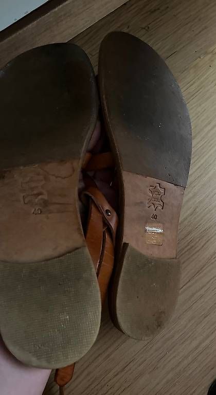 Scarpe da donna: Sandali in pelle nr. 39 – Usato da Locarno venduto da igu_7ppg 1