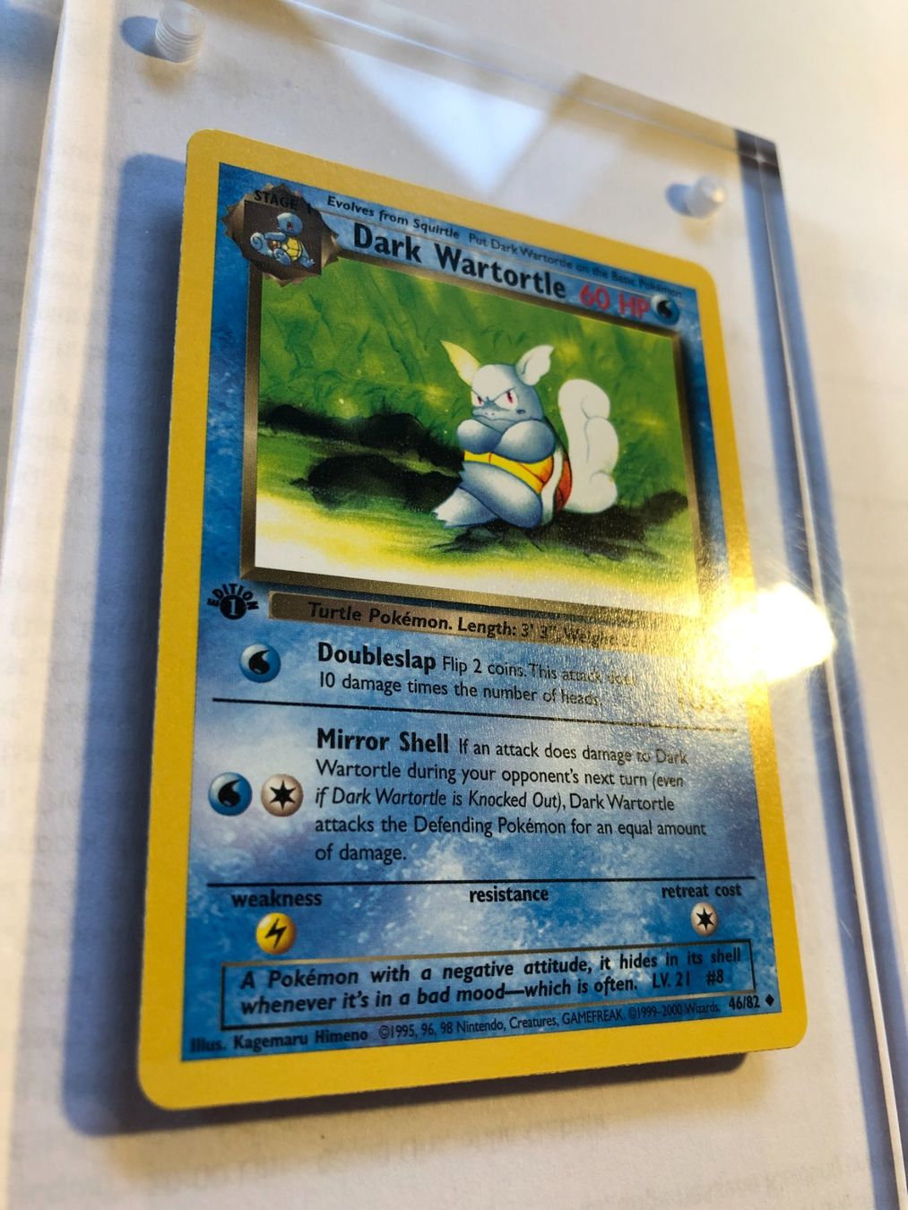 Carte collezionabili: Dark Wartortle (unc.) Team Rocket 1st - MINT - ab 1.- – Usato da Giubiasco venduto da dan_pr8b 1