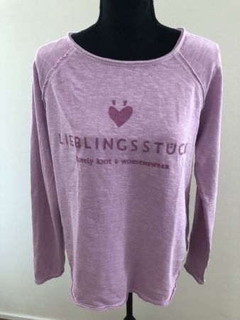 Sweatshirt Gr. M von Lieblingsstück rosa-pink