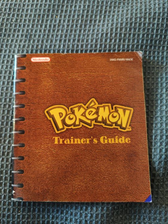 Nintendo Gameboy Pokemon Rot/Blau Anleitung (Gebraucht) in Dinhard für ...
