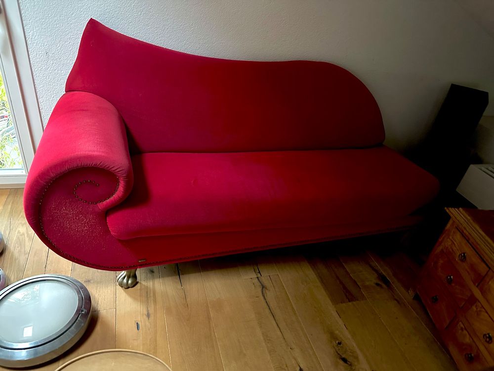 BRETZ Sofa, rot Kaufen auf Ricardo