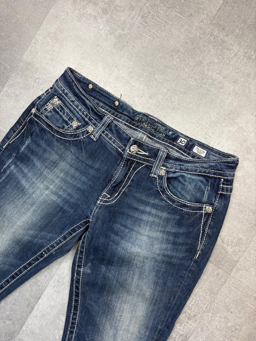 Jeans: Miss Me Bootcut Flared Jeans - Grösse L/30 – Usato da Werdenberg venduto da hase.vintage 3
