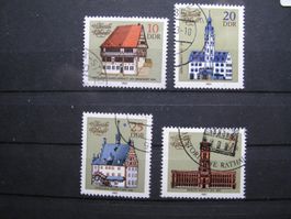 DDR 1983 Historische Rathäuser gest