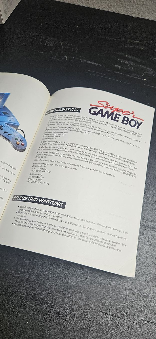 Nintendo Giochi: Super Gameboy Spieleberater + Super Gameboy – Usato da Belp venduto da Ginus85 7
