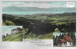 Gruss von St. Anton Oberegg - Alpenhof & Kapelle