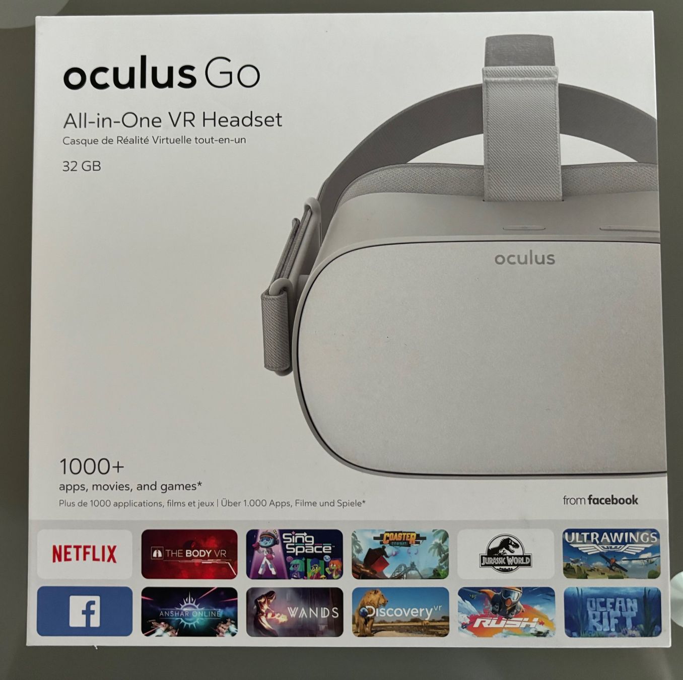 Casque vr autonome oculus go hot sale