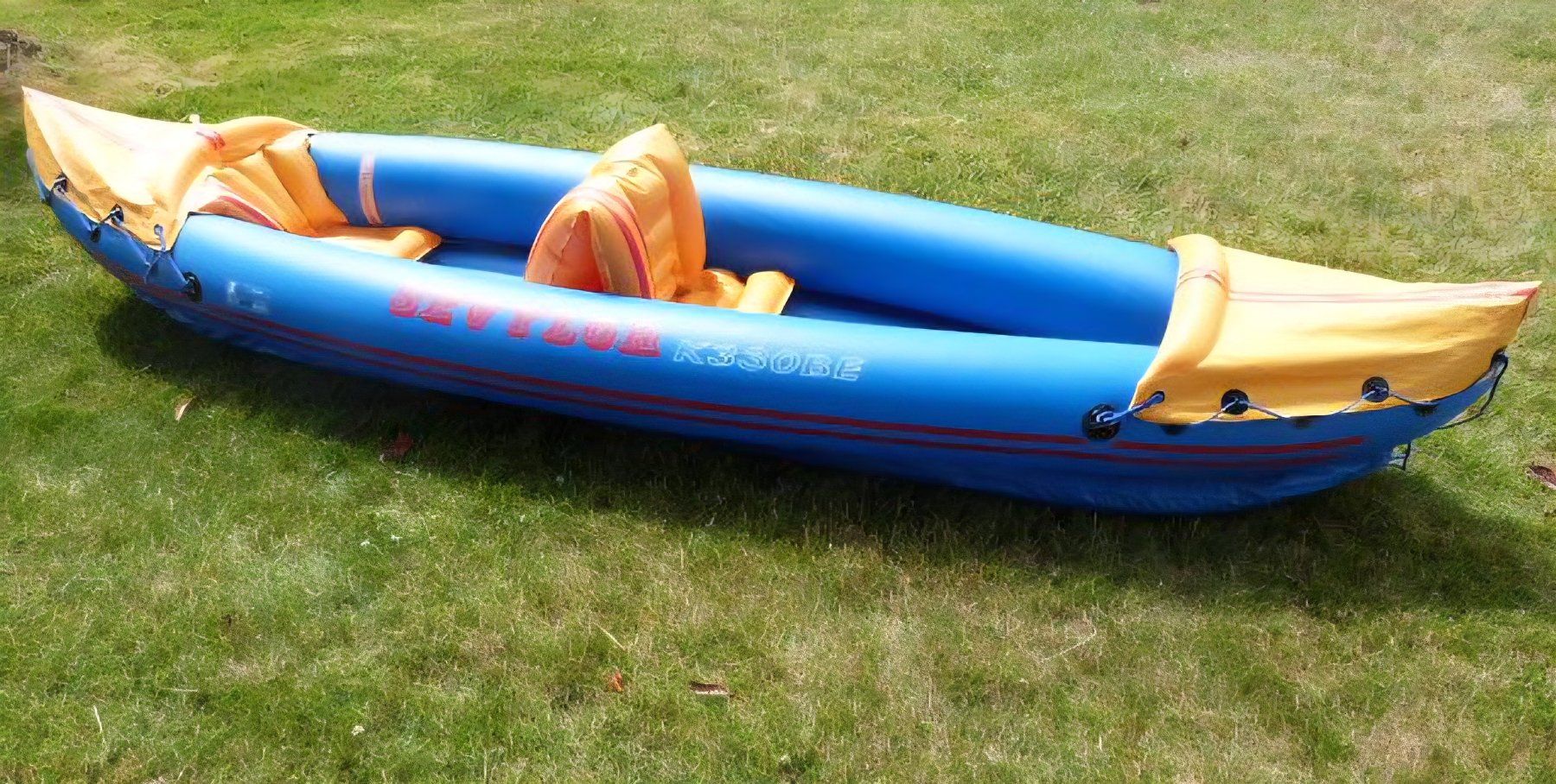 Sevylor Boote: Kajak aufblasbar Sevylor K330BE – Gebraucht aus Steffisburg von achimji