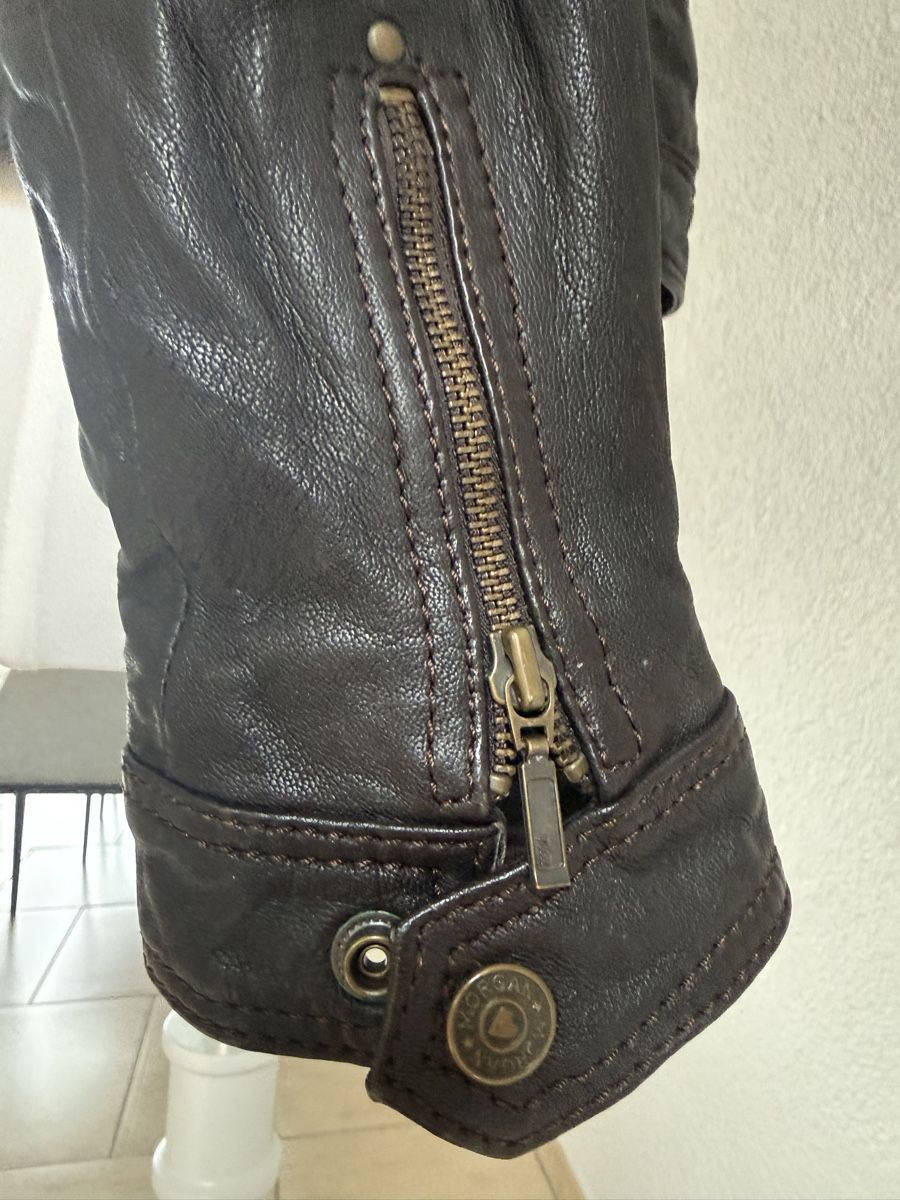 Morgan Giacche: Morgan Lederjacke, Top Zustand, Grösse 38 – Usato da Stettlen venduto da Beauty-19 7