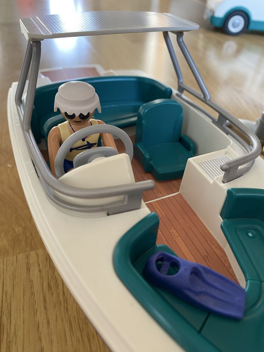 Playmobil Giocattoli: Playmobil Motorboot mit Taucher – Usato da Küsnacht ZH venduto da Ameise099 2