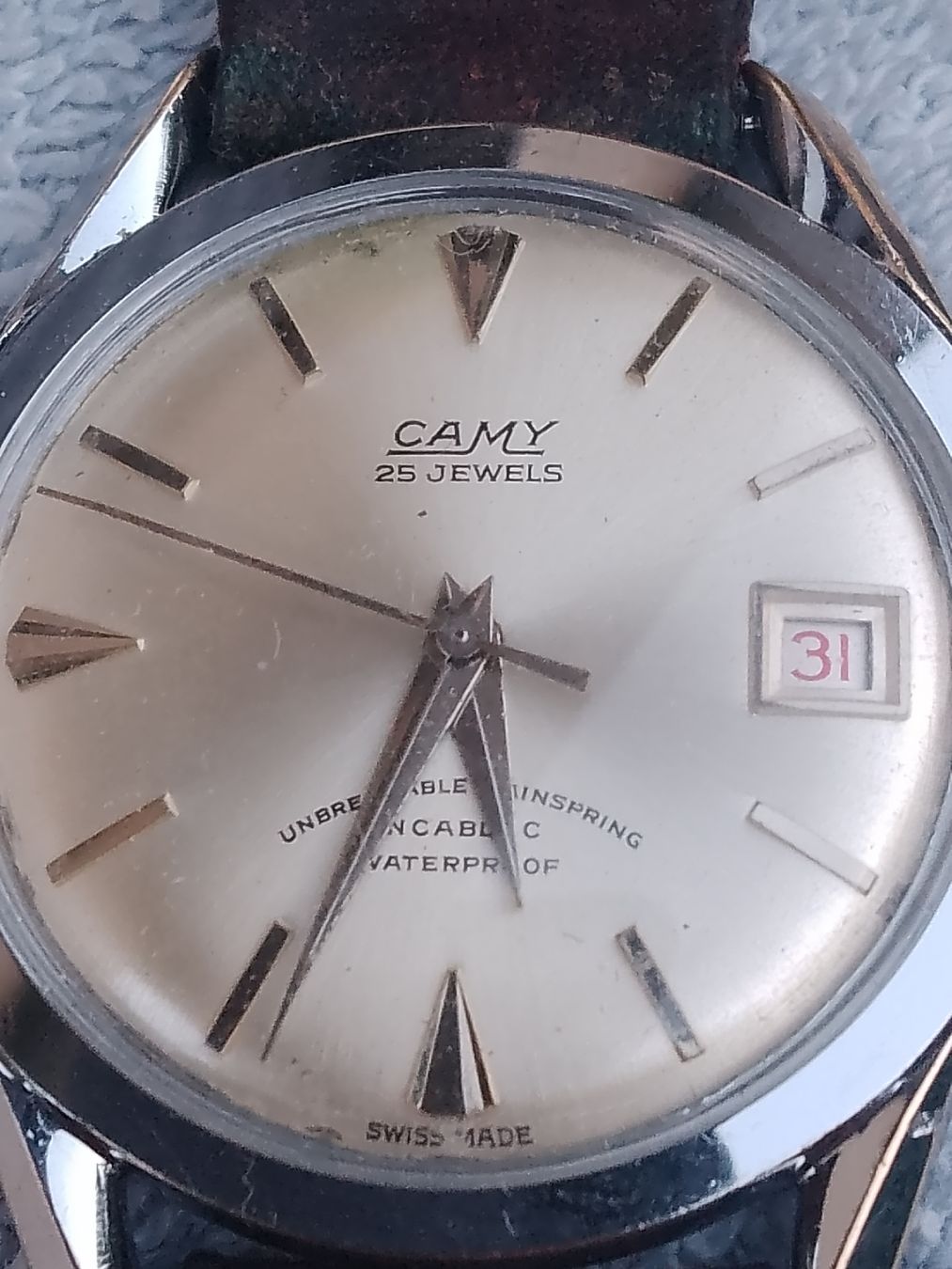 Swiss Orologi: Camy handaufzug 33mm läuft super – Usato da Agno venduto da sam2608 1
