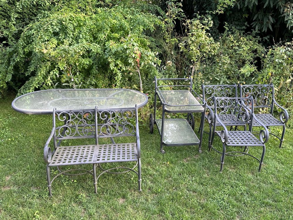 Gartenmöbel aus Gusseisen | Kaufen auf Ricardo