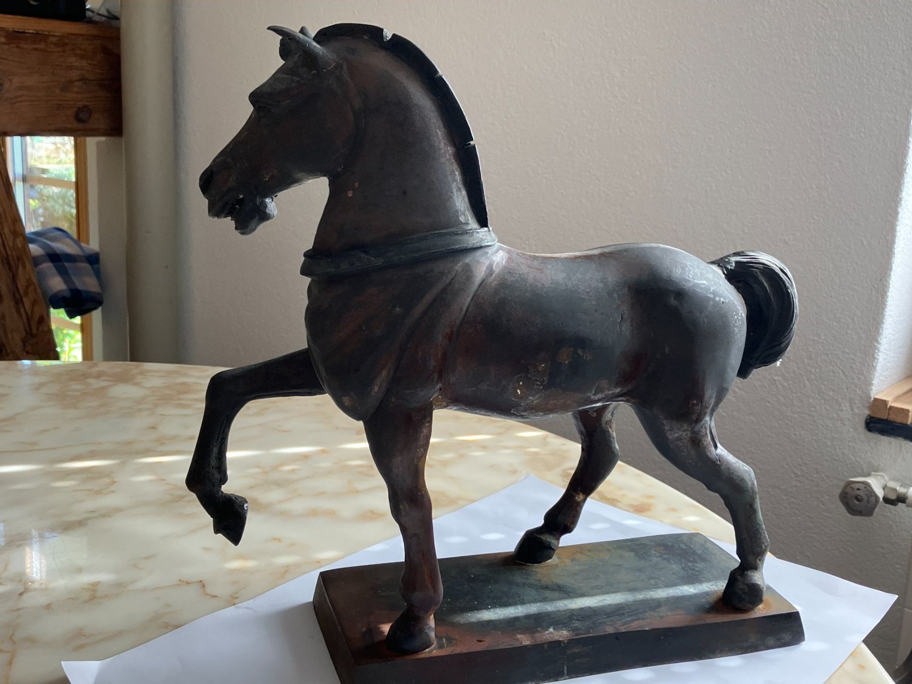Sculture & Statue: Pferdeskulptur,Metall – Usato da Männedorf venduto da Amleto3 2