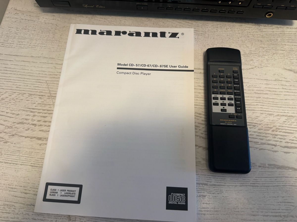Marantz Audio- & Mediensysteme: Marantz cd-67se cd player – Gebraucht aus Zunzgen von milesdavis76 4