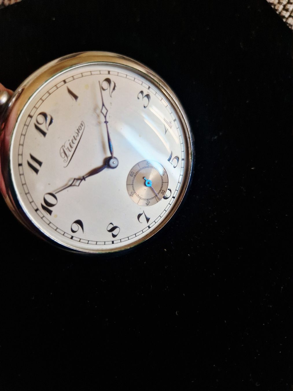 Orologi: Montre de poche mécanique "Précision" - Vintage – Usato da Undervelier venduto da Tufitufi7 1
