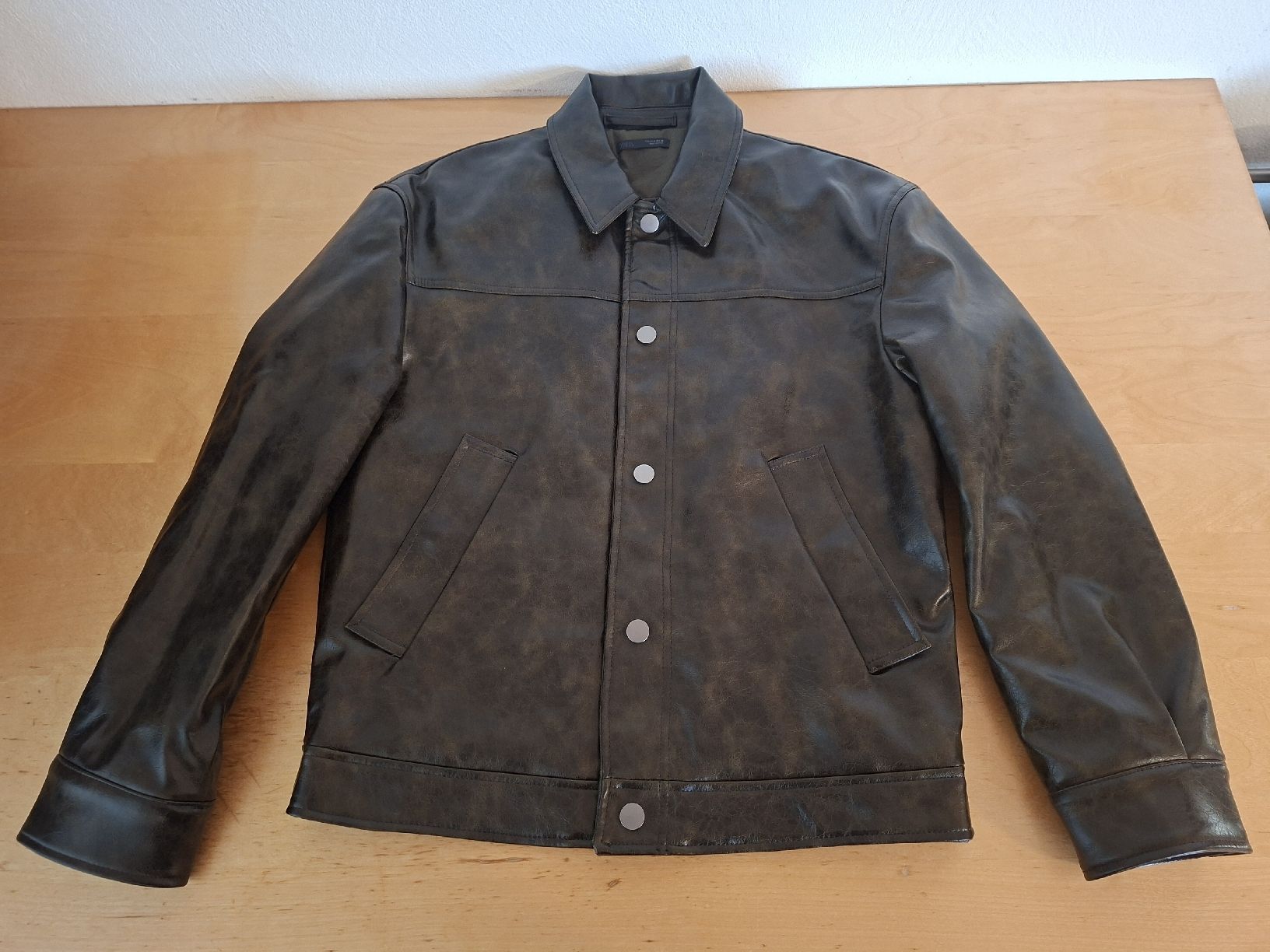 Zara Jacken: ZARA Herren Jacke Lederoptik Gr. S – Neu (gemäss Beschreibung) aus Rüti ZH von FelipeCH1993