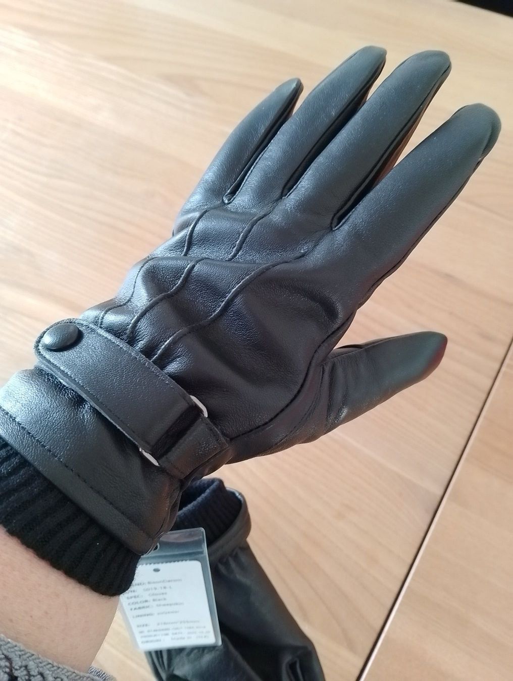 Guanti & manicotti: Neue weiche Lederhandschuhe mit Etikett – Nuovo e nell'imballaggio originale da Luzern venduto da Seri4 4