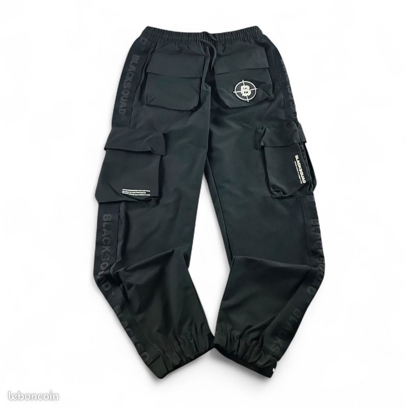 Pantaloni: Pantalon coupe droite / cargo black – Nuovo (secondo la descrizione) da Bern venduto da Leo_777
