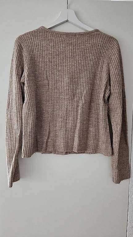 Giacche: Altrosa gerippte Strickjacke – Usato da Rothenburg venduto da man_cb7f 1