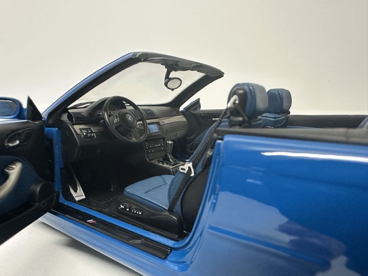 Kyosho Modellini d'auto: BMW M3 E46 Cabriolet 1:18, blau, KYOSHO – Usato da Zofingen venduto da rf9_x2xt 6