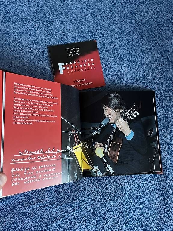 Tutti i DVDs: CD e DVD Fabrizio De André - I concerti – Usato da Viganello venduto da 597_k72f 3