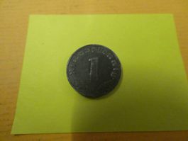 Deutschland 1944 F, 1 Reichspfennig