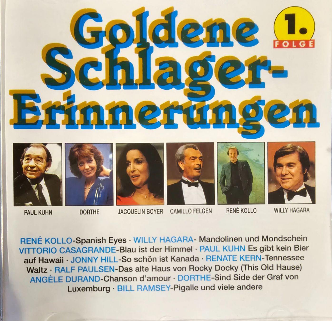 CD: Various - Goldene Schlagererinnerungen Folge 1 – Usato da Wahlen b. Laufen venduto da Cg10