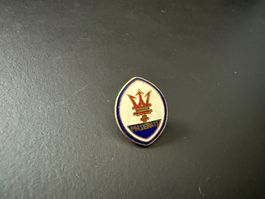 Pin Auto Marke Maserati Logo sehr schön alt