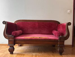 antike Récamiere / Chaiselongue