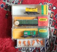 Konvolut Minitrix Züge und Gleisarbeiter