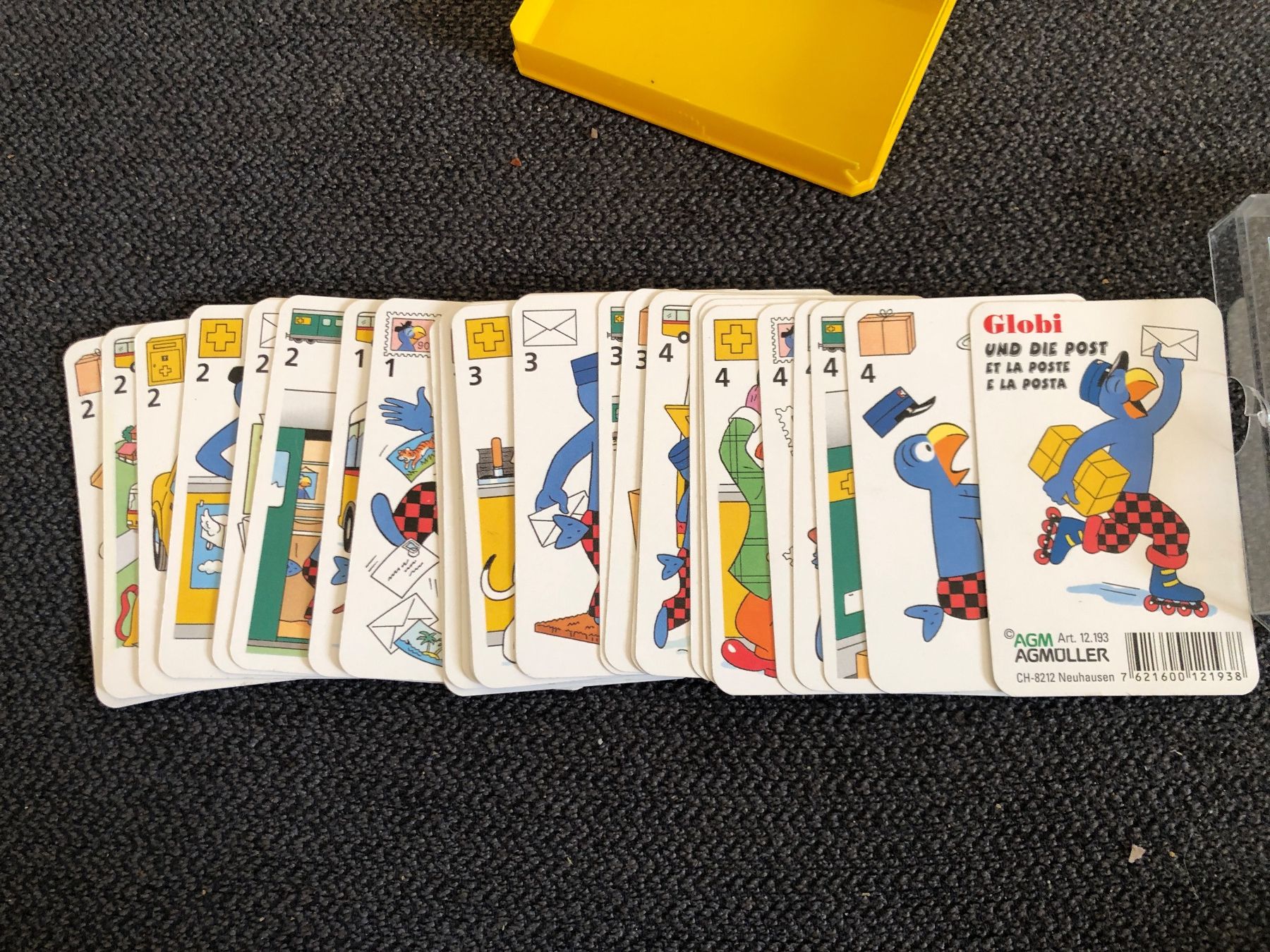 Giochi: QUARTETT SPIEL GLOBI UND DIE  POST – Usato da basel venduto da Lastcall 1