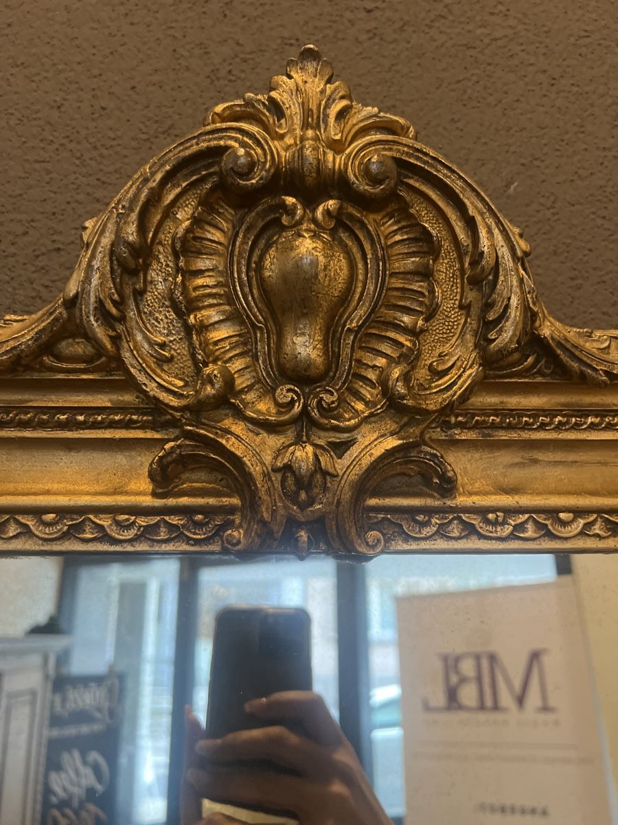 Miroirs: Antiker Spiegel mit Goldrahmen, Barock Stil – D'occasion à Rorschach par TrendyDeals 3