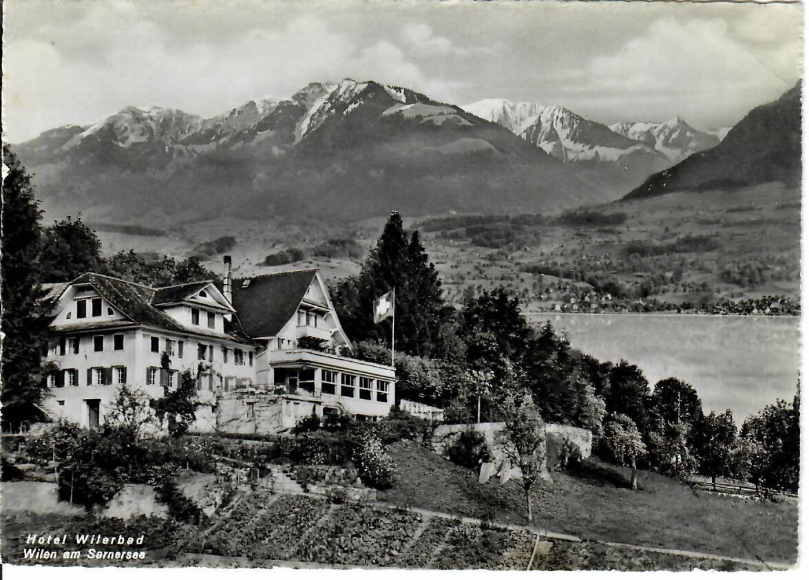 Cartoline postali: Hotel Wilerbad am Sarnersee – Usato da Hochdorf venduto da Ziegel-16