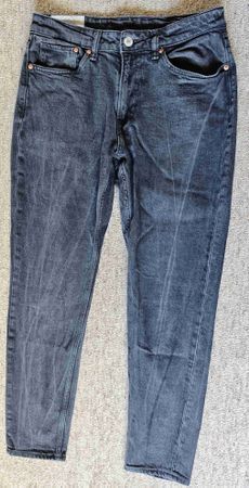 Herren Jeans Hose schwarz Tapered Regular fit 31/32 