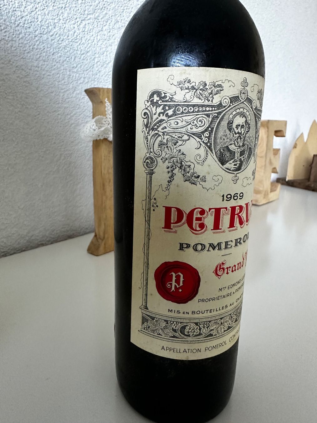 Château Pétrus Vins: Petrus 1969 – Neuf (Voir description) à Yens par Rilou80 2