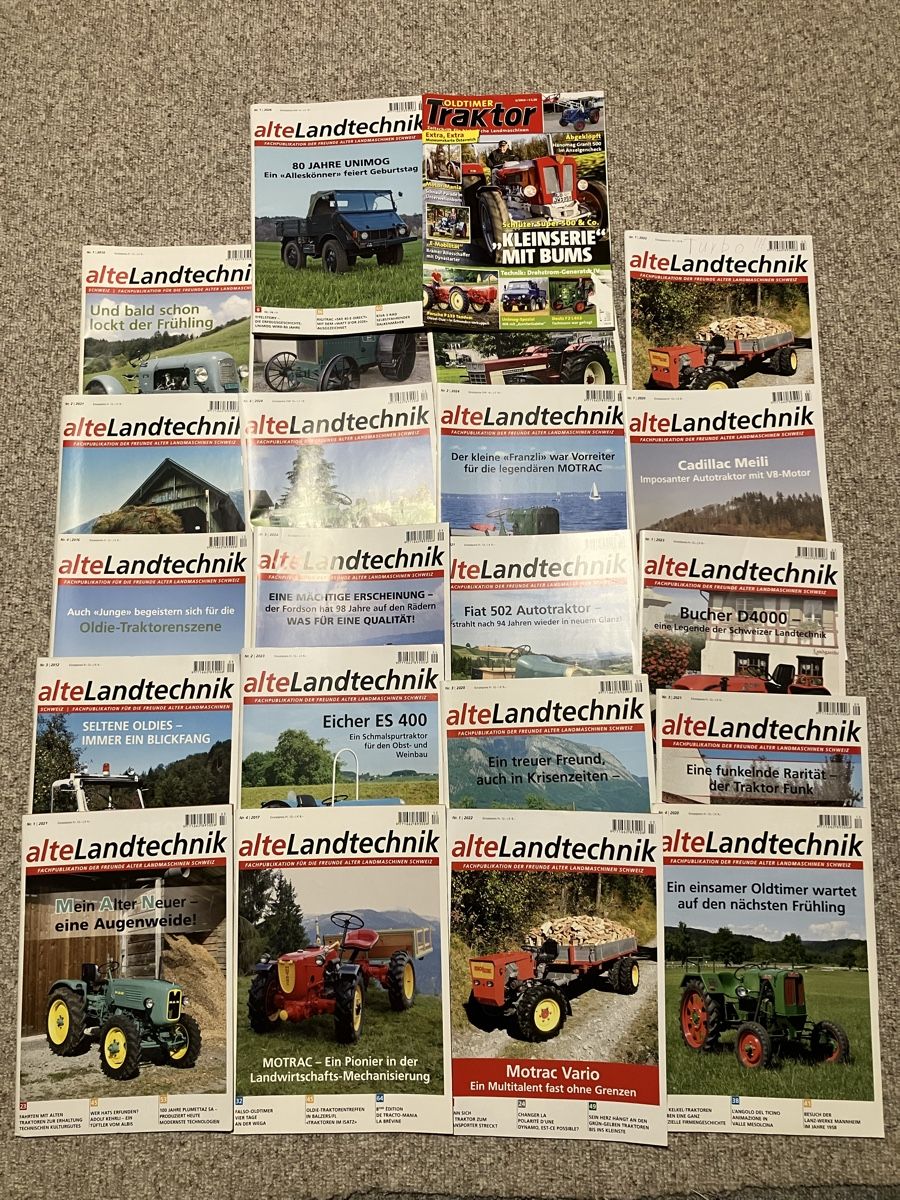 Revues & Magazines: Zeitschriften Alte Landtechnik  – D'occasion à Lommis par gorenc-swiss