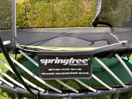 Springfree Trampolin R79, 3m, rund, Netz und Matte fast neu