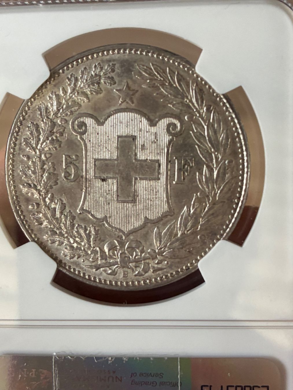 Alle Münzen: 5 Franken 1908 – Gebraucht aus Kesswil von 60plus 2