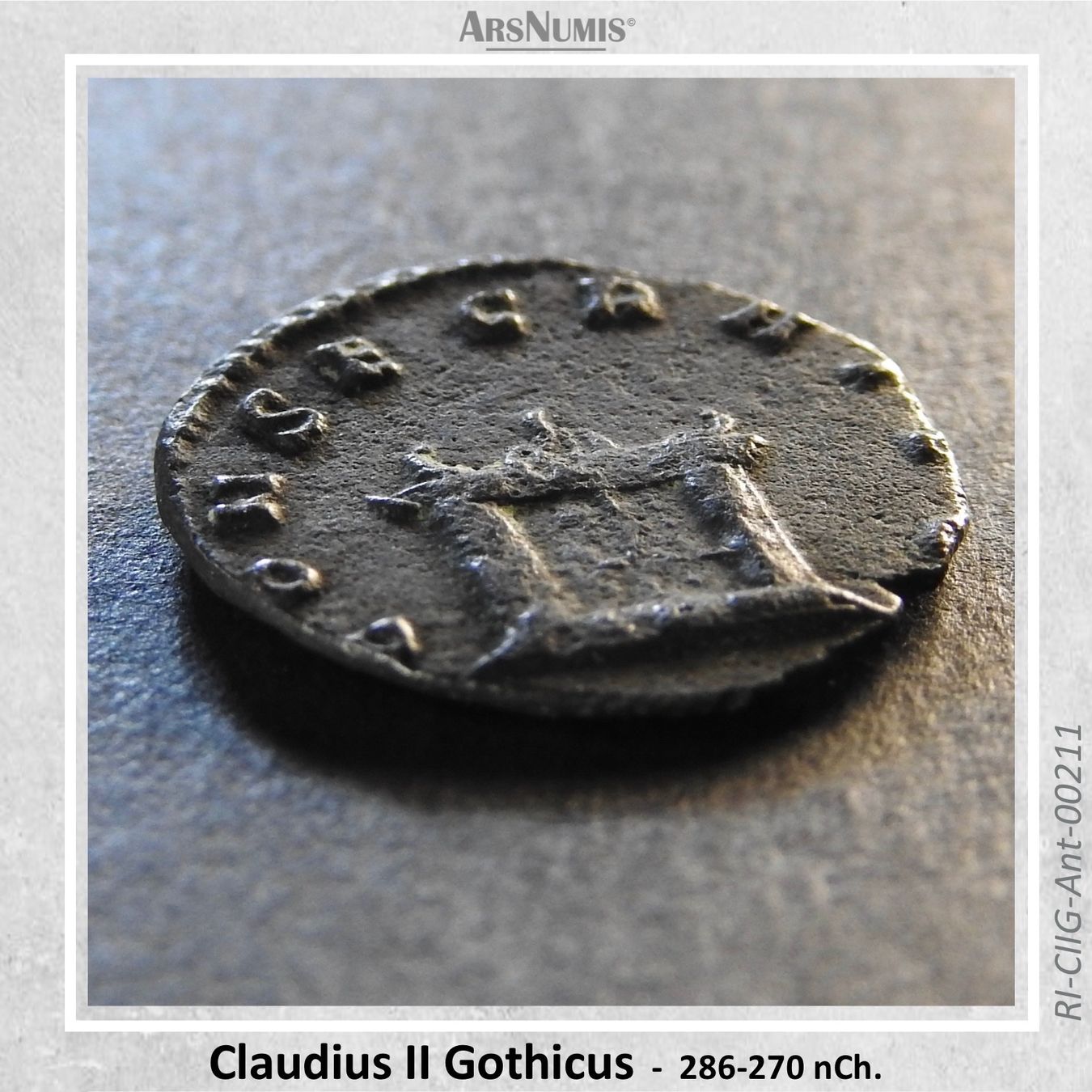 Tutti le monete: Römische Münze - Claudius II Gothicus – Usato da Oberwil b. Zug venduto da ArsNumis 1