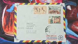 CL32 Enveloppe + Timbre Tchad 1971