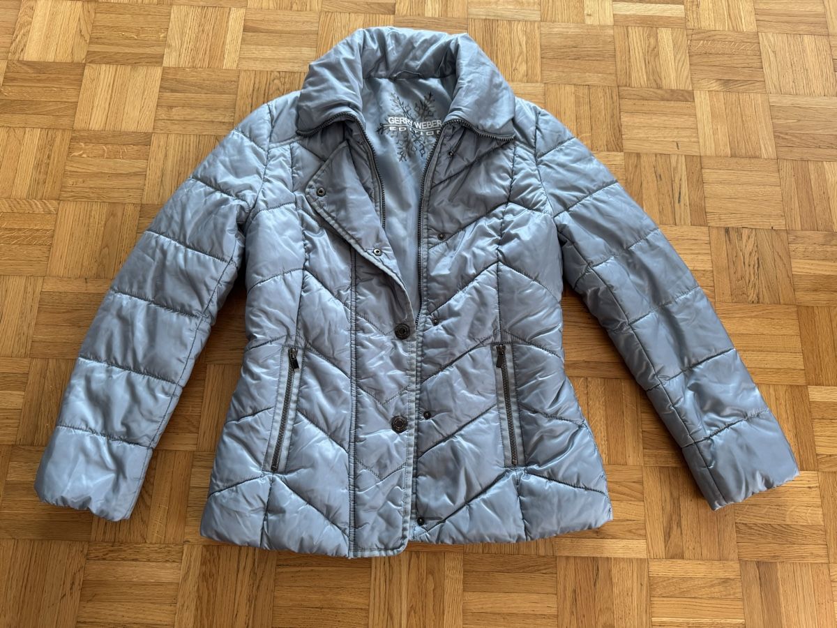 Gerry Weber Giacche: Gerry Weber Edition Quilted Jacket Light Blue Size 36 – Usato da Fällanden venduto da emi_x6xw
