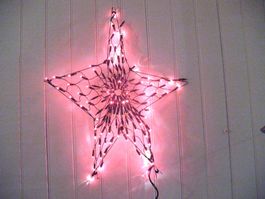 Fenster Stern LED Leucht-Netz Multifunktion Weihnacht Advent