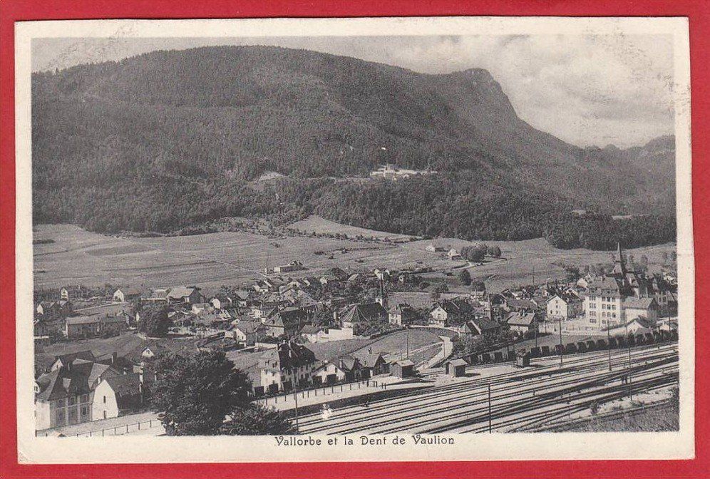 Cartoline postali: VALLORBE, LICHTDRUCK – Usato da Grüningen venduto da Kartenlaube