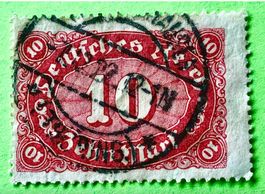 Briefmarken aus Deutsches Reich gestempelt  