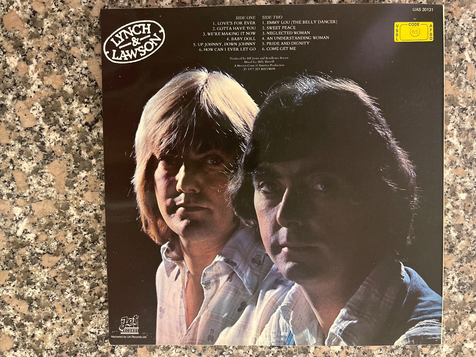 Dischi in vinile: A58/Lynch & Lawson - The First – Usato da Frutigen venduto da Philippe_jsp 1